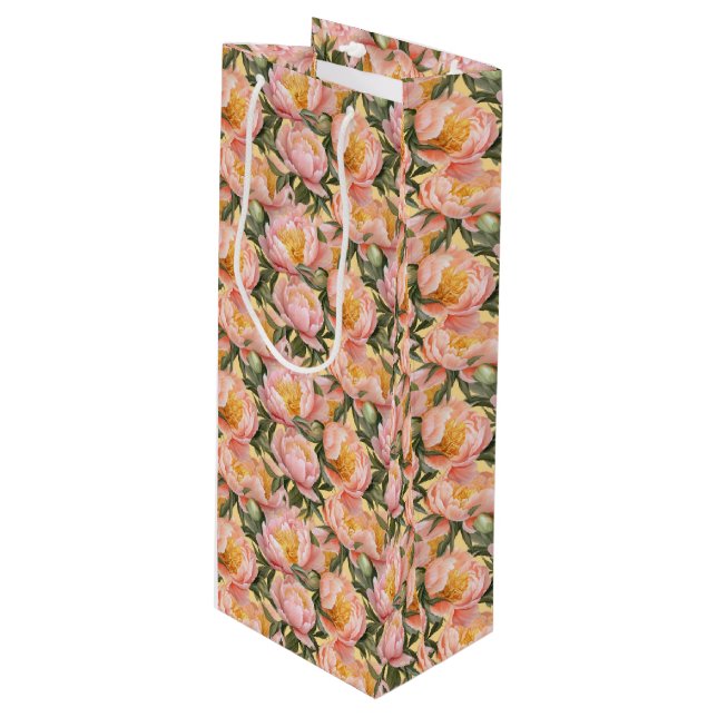 Floral Gift Bag (Front Angled)