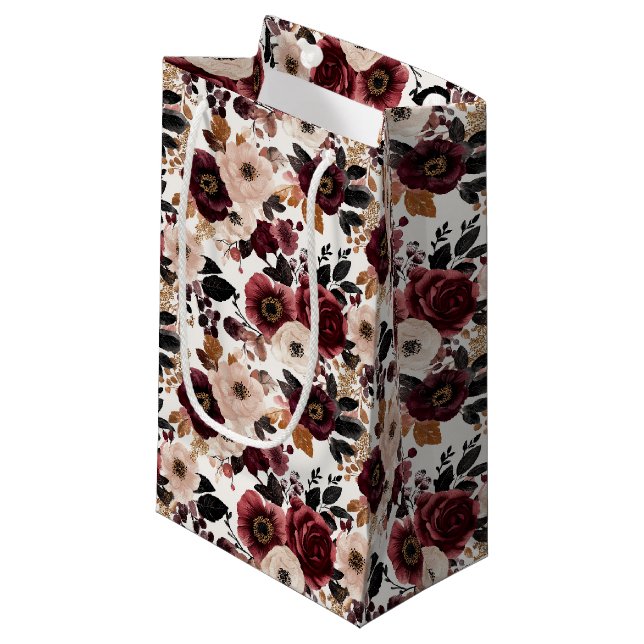 Floral Gift Bag (Front Angled)