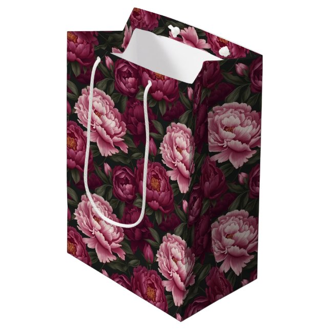 Floral Gift Bag (Front Angled)