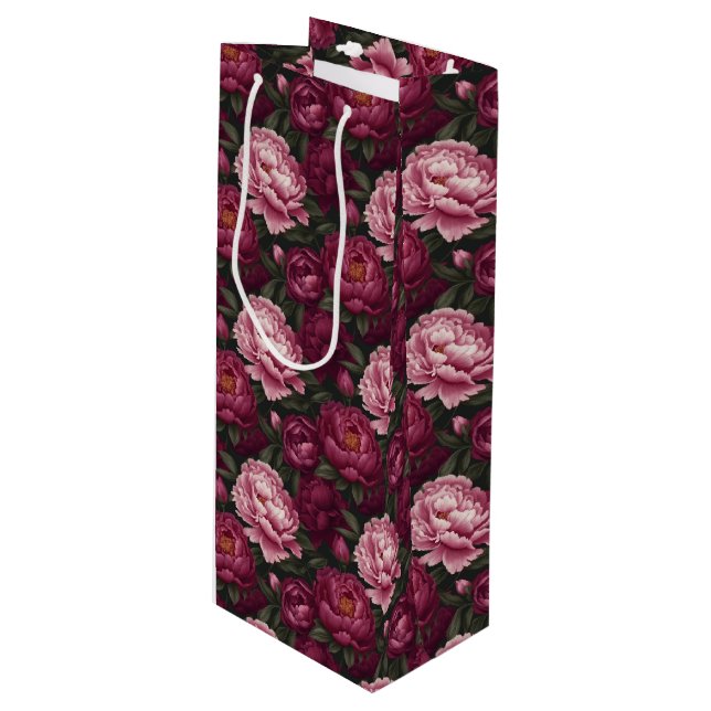 Floral Gift Bag (Front Angled)