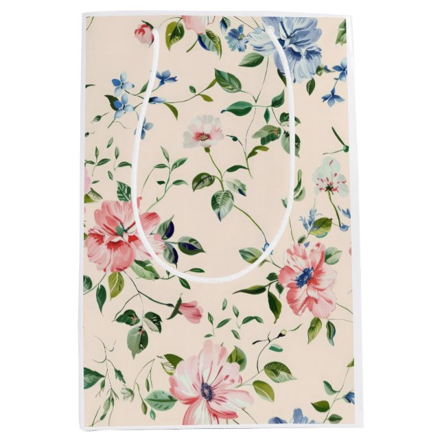 Floral Gift Bag - Blossom Bright!  (Front)