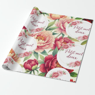 Floral Gift Wrap Sweet Little Note