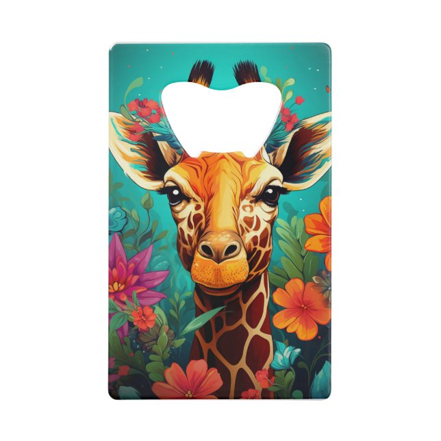 Floral Giraffe  (Front)