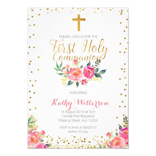 First Communion Invitations Uk 4