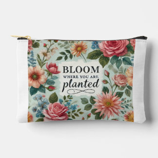 Floral Glow Accessory Bag Bold & Beautiful Design