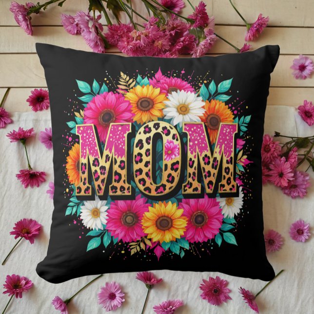floral gold mum cushion (Creator Uploaded)