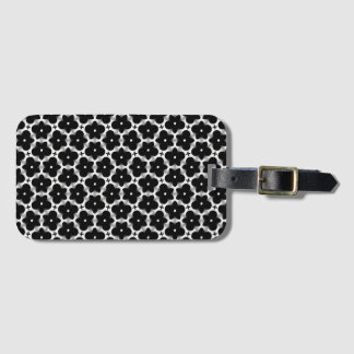 Floral Goth Garden Luggage Tag