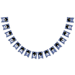 Floral Graduation Congratulations Bunting