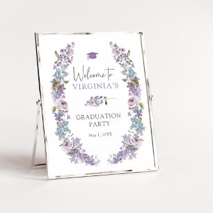 Floral Graduation Poster