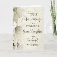 Floral Granddaughter & Husband Anniversary