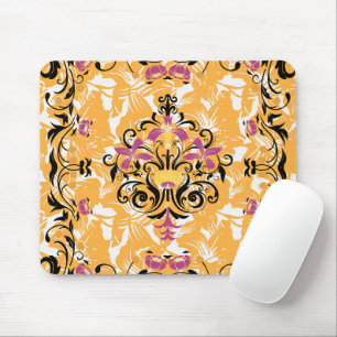 Floral Graphic Art, Gothic Hollow Life Mouse Mat