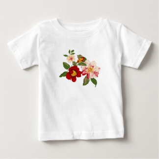 Floral graphic baby t-shirt