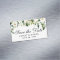Floral Green Save The Date Mini Magnet