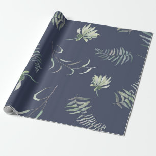 Floral Greenery Wrapping Paper