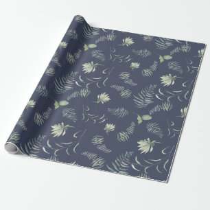 Floral Greenery Wrapping Paper