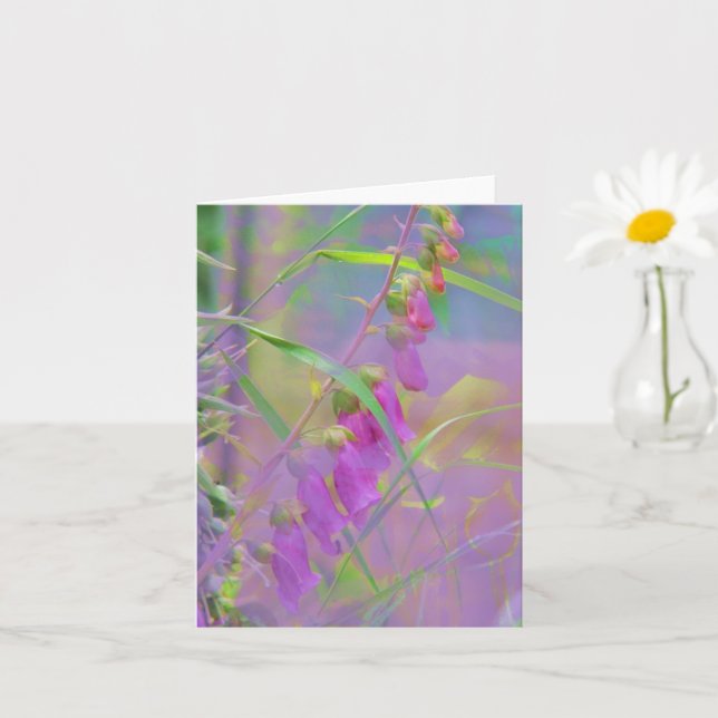 Floral Greeting Card (Small Plant)