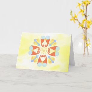 Floral Greeting Card