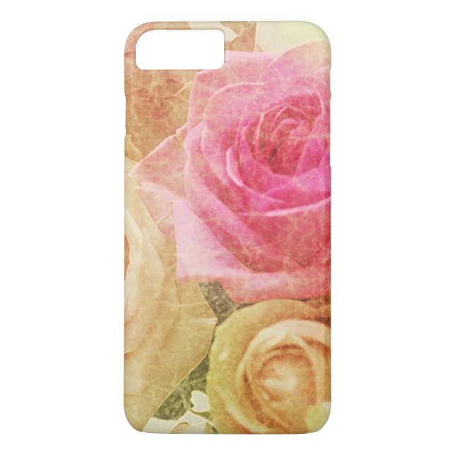 Floral Grunge  iPhone 8 Plus/7 Plus Case (Back)