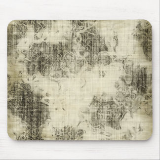 floral grunge mouse mat
