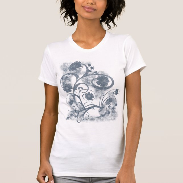 Floral Grunge T-Shirt (Front)