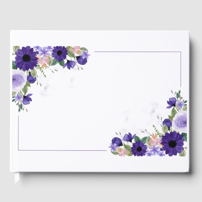 Floral Guest Book (Front)