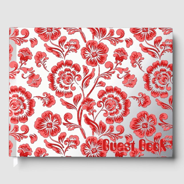Floral Guest Book (Front)