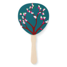 Floral Hand Fan 