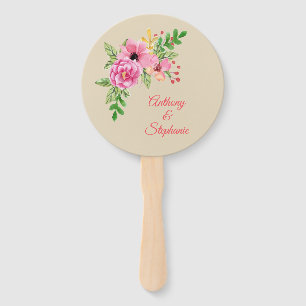 Floral Hand Fan