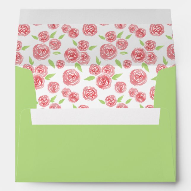 Floral Happiness Envelope (Back (Bottom))