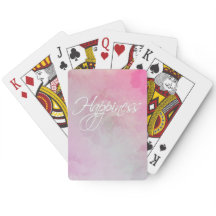 Floral Happiness Poker Playing Cards