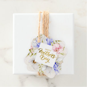 Floral Happy Mother’s Day Elegant Spring Gift Favour Tags