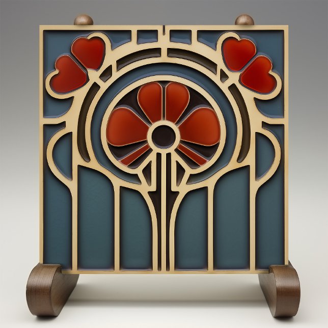 Floral Harmony Geometric Tile (Creator Uploaded)