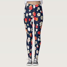Floral Harmony Leggings by Charles Goy