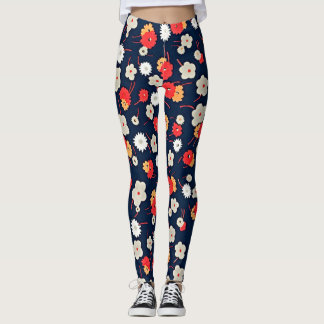 Floral Harmony Leggings by Charles Goy
