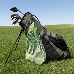 Floral/Hawaiian/Tropical leaf Golf Towel