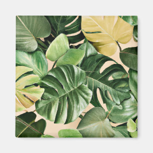 Floral/Hawaiian/Tropical leaf Magnet