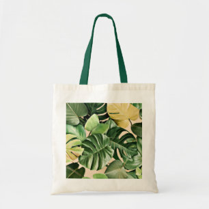 Floral/Hawaiian/Tropical leaf Tote Bag