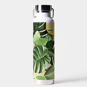 Floral/Hawaiian/Tropical leaf Water Bottle