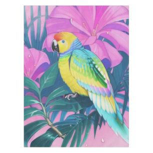 Floral/Hawaiian/Tropical/parrot Tablecloth