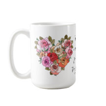 Floral heart, for 1st time grandma)