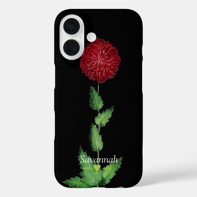 Floral Heirloom Exotic Black iphone 5 case (Back)