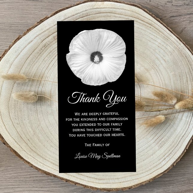 Floral Hibiscus Sympathy Thank You (Creator Uploaded)