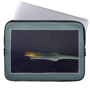 Floral Hidden Beauty Classic Flower Portrait Photo Laptop Sleeve