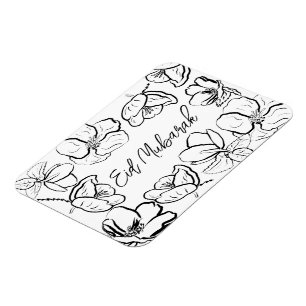 Floral, home decor gifts Eid Mubarak home decor  Magnet