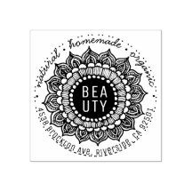 Floral Homemade Beauty Business Botanical Mandala