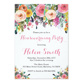 house warming invitation