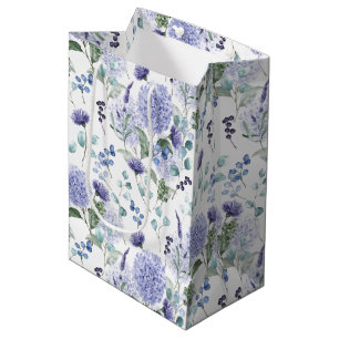Floral Hydrangea Gift Bag