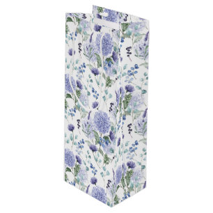 Floral Hydrangea Gift Bag