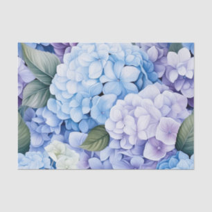 Floral Hydrangeas Tissue Paper