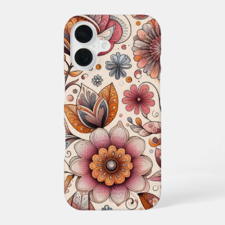 Floral Illustration iPhone Case Slim